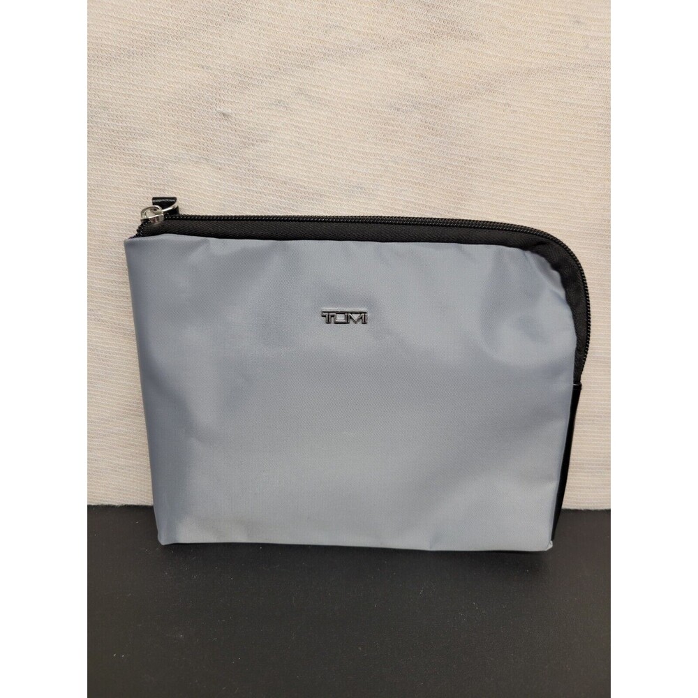 Tumi For Delta Airlines Travel Zip Up Pouch Cosmetic Toiletries Bag Accessory